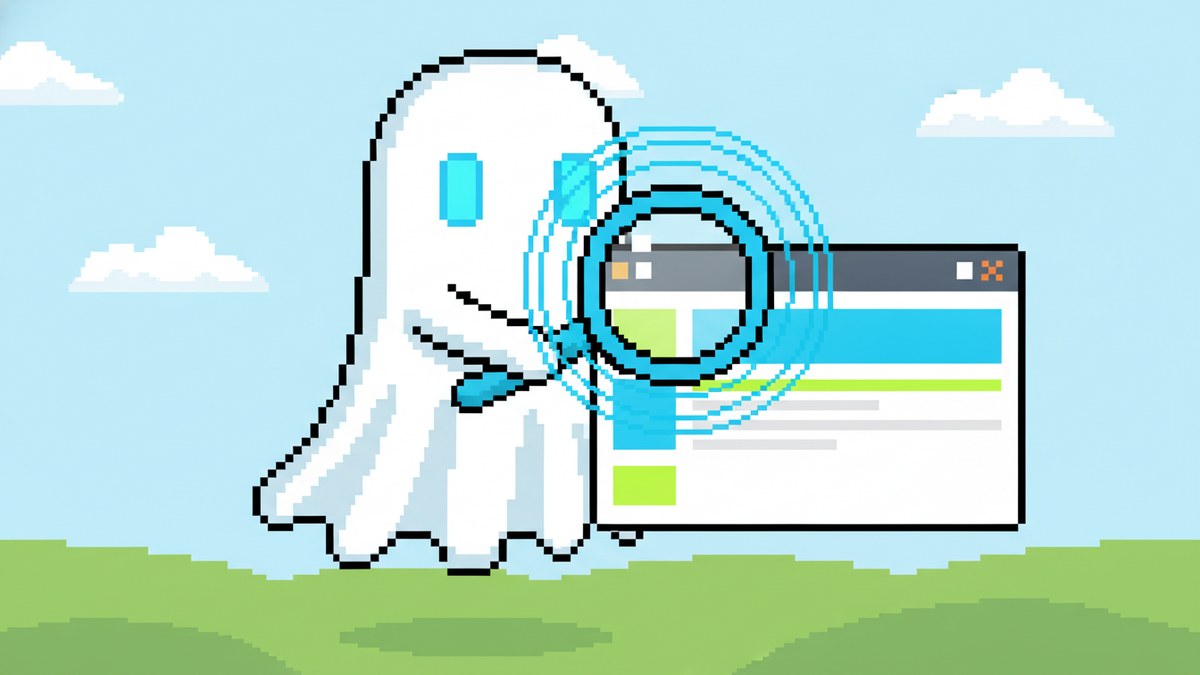 Brand mascot: The mascot is the central focus of every header image and must adhere to strict design rules: Body: A simple, flowing white ghost sheet with visible ripples at the bottom. Face: Two vibr