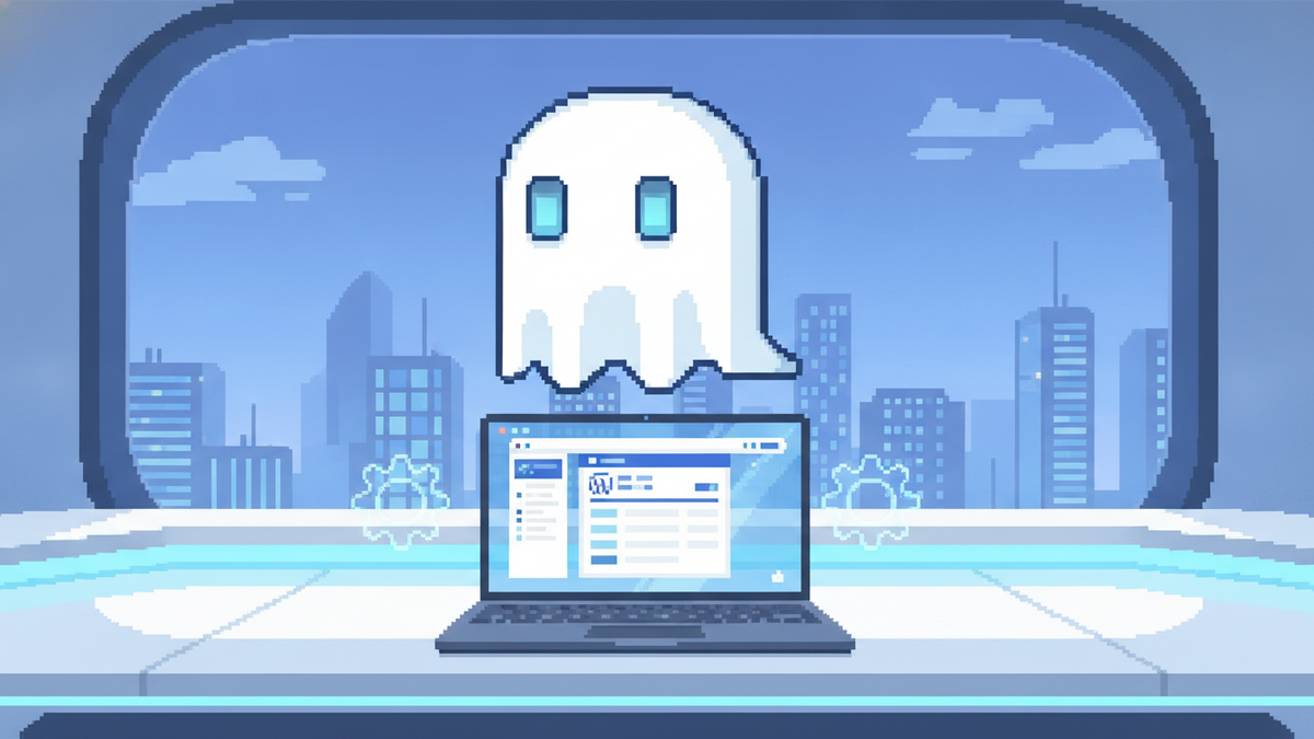 Brand mascot: The mascot is the central focus of every header image and must adhere to strict design rules: Body: A simple, flowing white ghost sheet with visible ripples at the bottom. Face: Two vibr