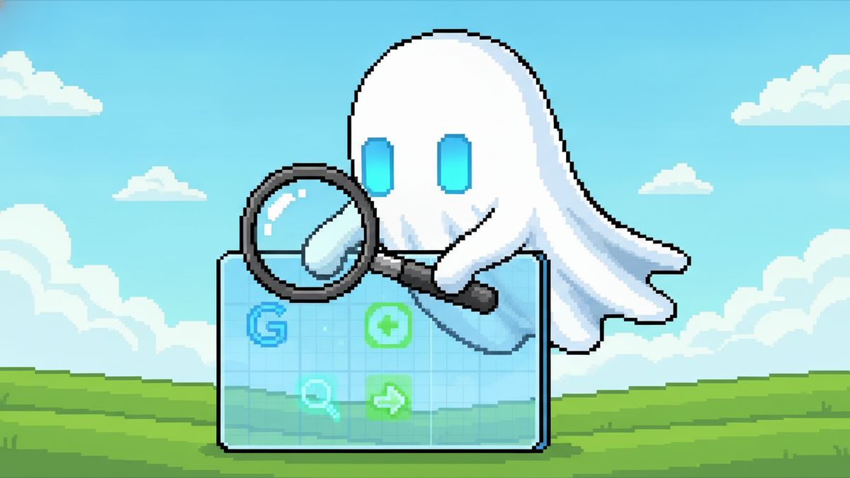 Brand mascot: The mascot is the central focus of every header image and must adhere to strict design rules: Body: A simple, flowing white ghost sheet with visible ripples at the bottom. Face: Two vibr
